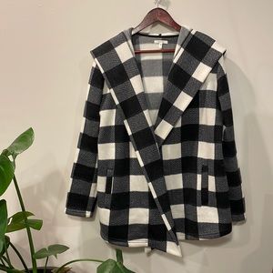 Maurices Hooded Open Front Cardigan